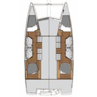 Fountaine Pajot 40 Plan