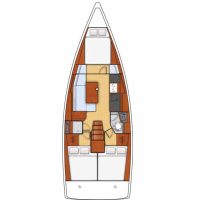 Oceanis 38 Plan
